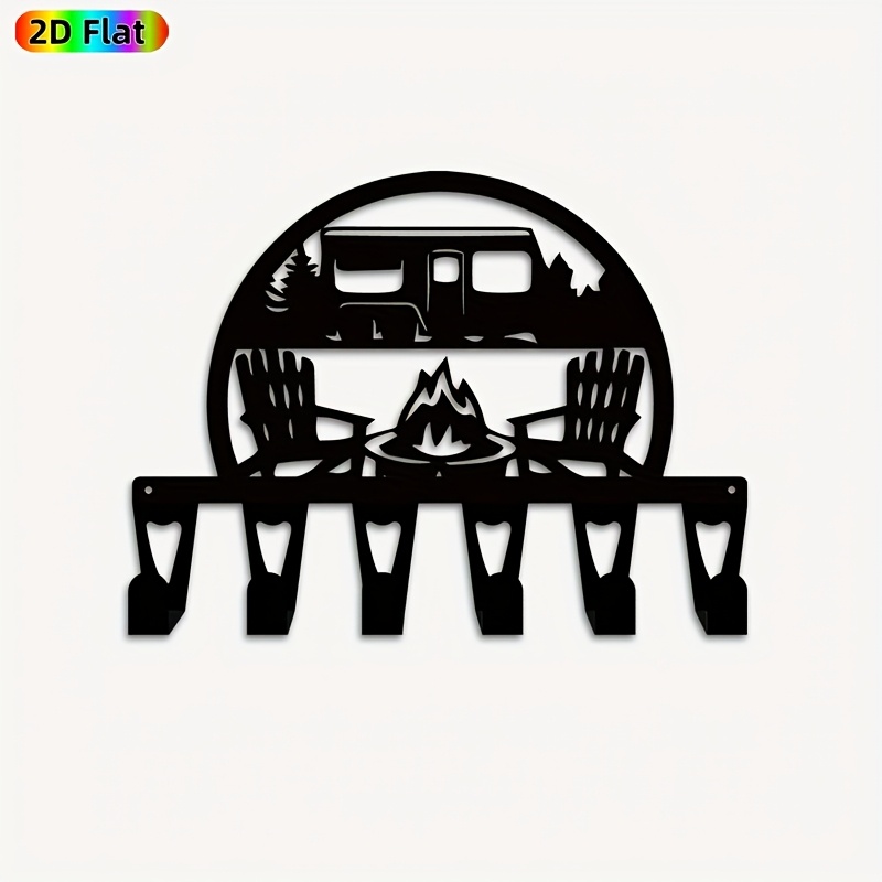 Art Craft Bar - CIFBUY Retro Tarzı Metal Duvar Süsü,