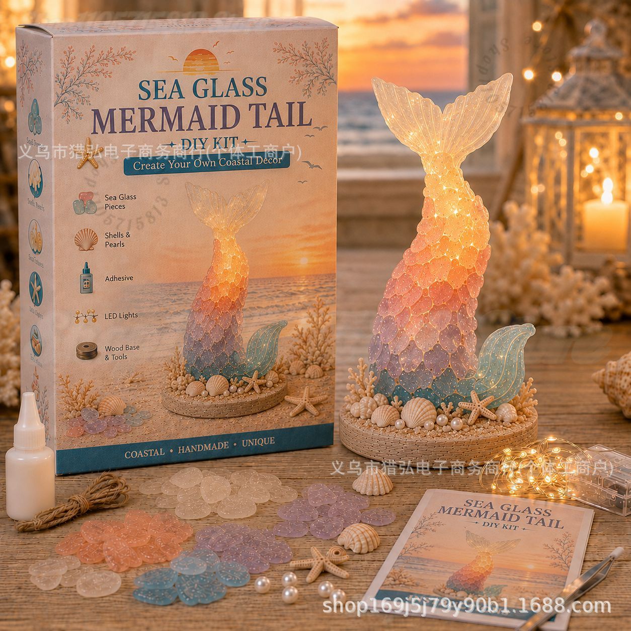 Kendin Yap Deniz Camı Denizkız - Art Craft Kit incelemesi ve fiyatı