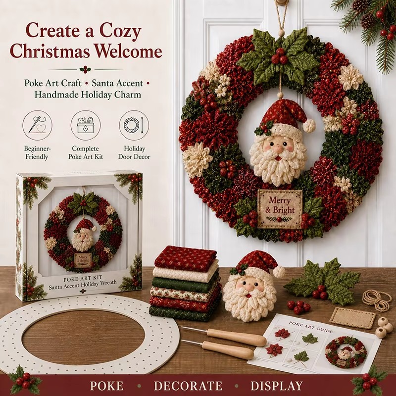 3D Noel Kumaş Sanat Seti, Diki - Art Craft Kit incelemesi ve fiyatı
