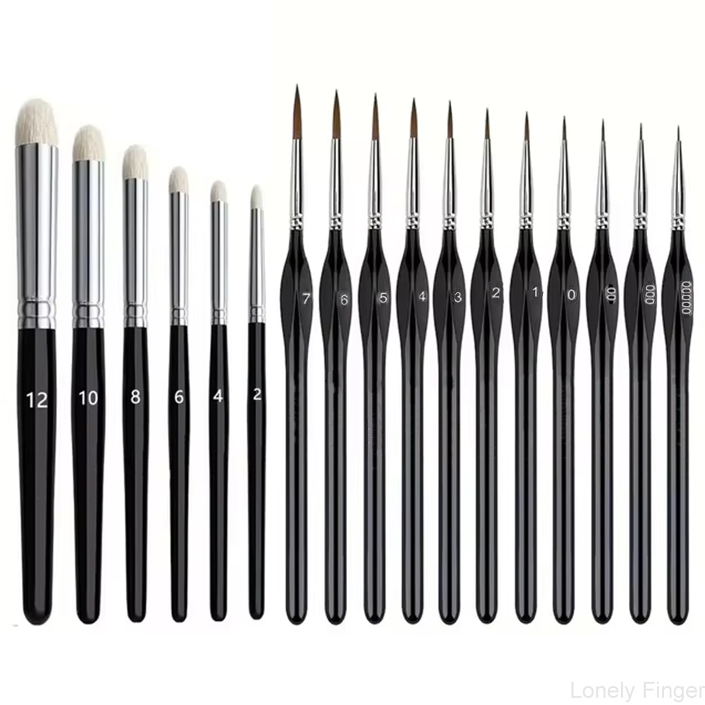 Minyatür Kuru Boya Fırçası Set - Gouache Paint Set incelemesi ve fiyatı