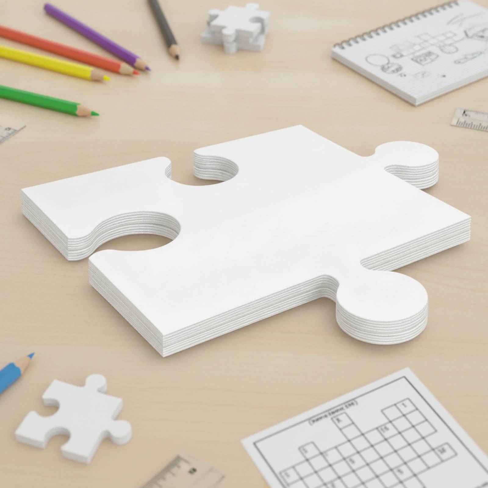 24 Parça Boş Karton Yapboz Öze - Art Craft Cardboard incelemesi ve fiyatı