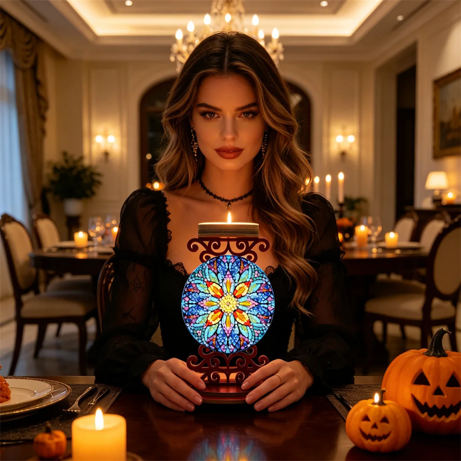 Çiçekli mumluk, Cadılar Bayram - Art Craft Kit incelemesi ve fiyatı